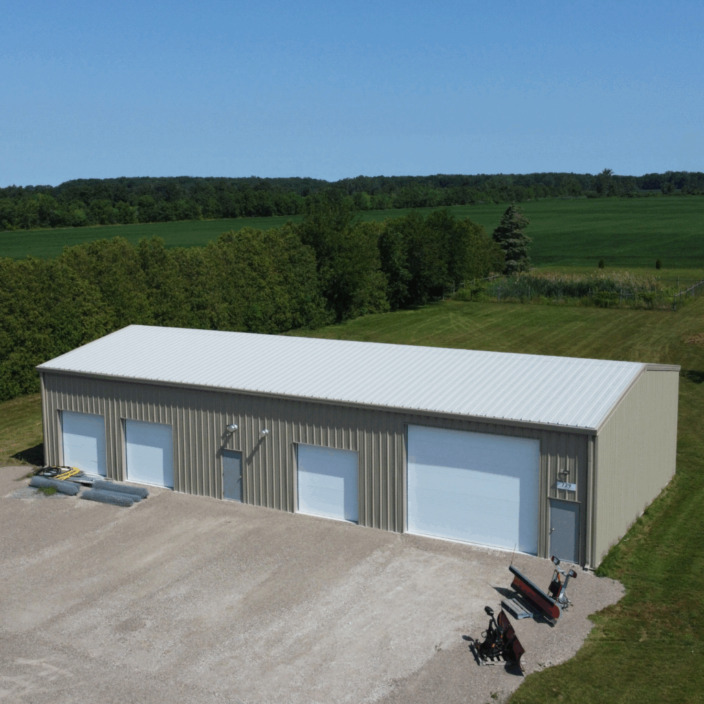 Residential: Garages, workshops, and custom homes